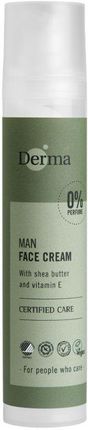 Derma Man Face Cream Krem Do Twarzy Dla Mężczyzn Masło Shea & Vitamin E 50 Ml