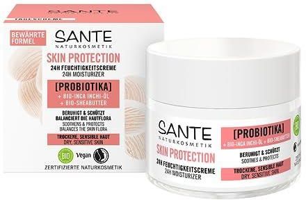 Krem Sante Skin Protection Moisturising With Probiotics Organic Inca Inchi Oil&Organic Shea Butter na dzień i noc 50ml