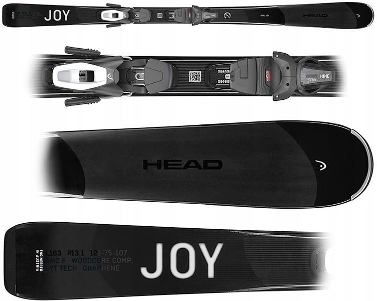Joy 9 Narty Head Real Joy Wiązania Joy 9 Gw Slr 158Cm 23/24 - Ceny i opinie ...