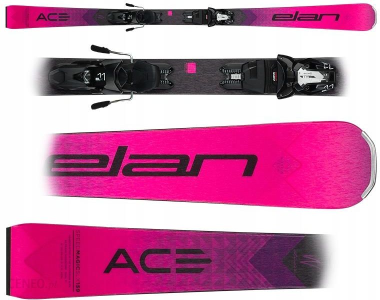 Elan Speed Magic PS+ELX 11.0 Alpine Skis Pink