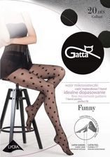 GATTA FUNNY Rajstopy damskie Ly wz.07/2-S/Nero