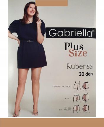 GABRIELLA RUBENSA 20 Rajstopy dam. 7-XXXL / Gazela