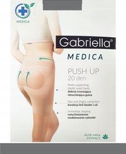GABRIELLA MEDICA PUSH UP 20 Rajstopy 4-L / Grafit