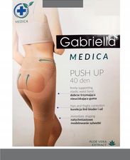 GABRIELLA MEDICA PUSH UP 40 Rajstopy 3-M / Grafit