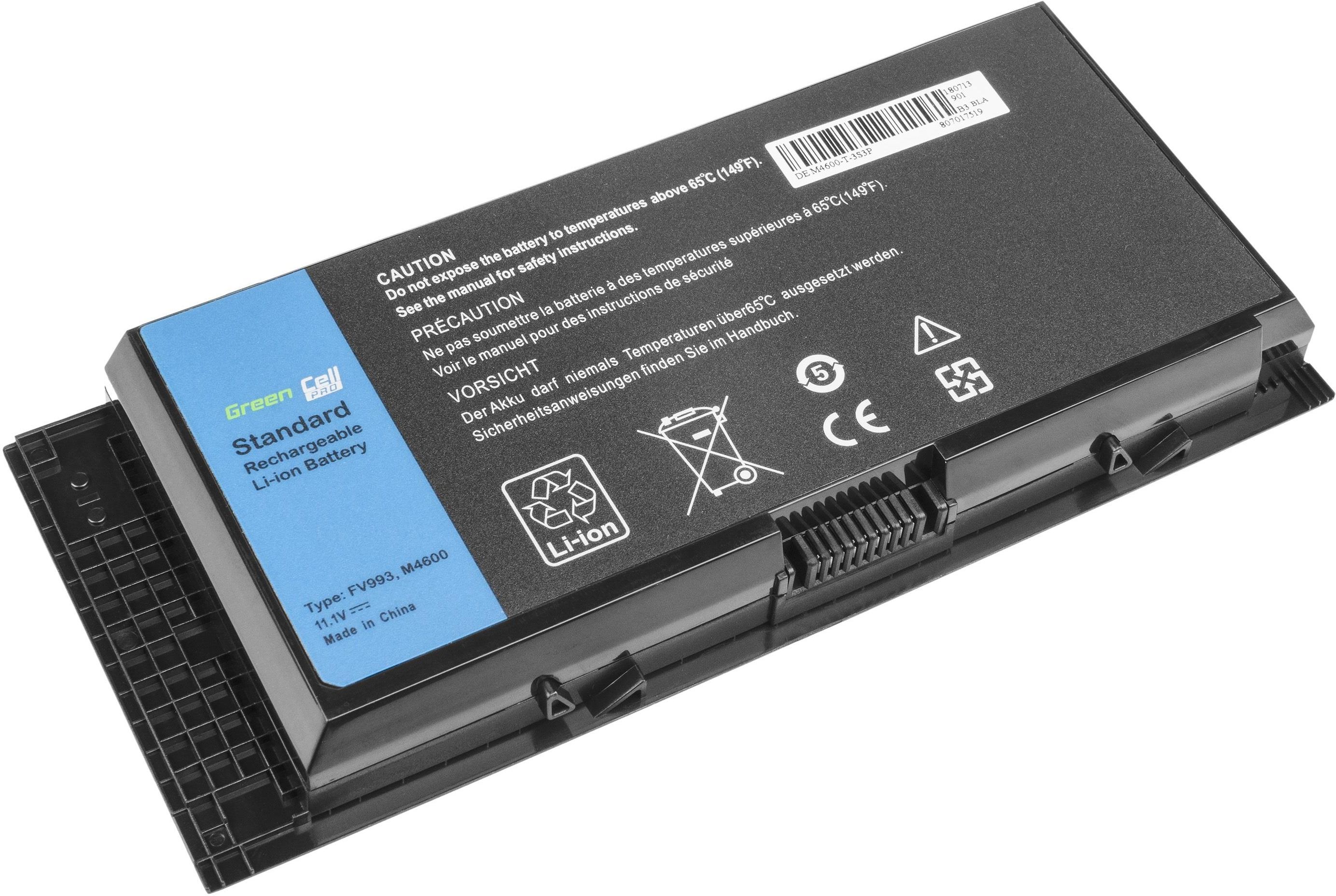 FV993 Battery For Dell Precision | M4600 M4700 M4800 M6600 M6700 | 11.1V 7800mAh | Li-Ion | 312 - Foto 11