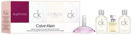 Calvin Klein Deluxe Fragrance Travel Collection For Women Zestaw Perfum