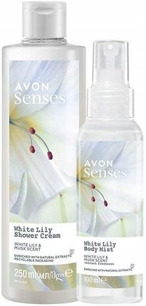 Avon Zestaw Kosmetyków White Lily 2W1