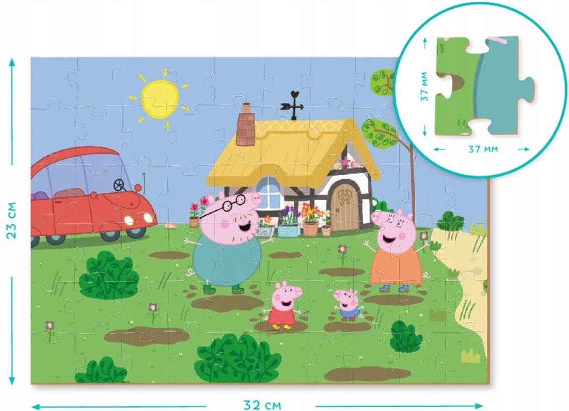 Dodo 60El. Peppa Pig 2 In 1 - Ceny i opinie - Ceneo.pl