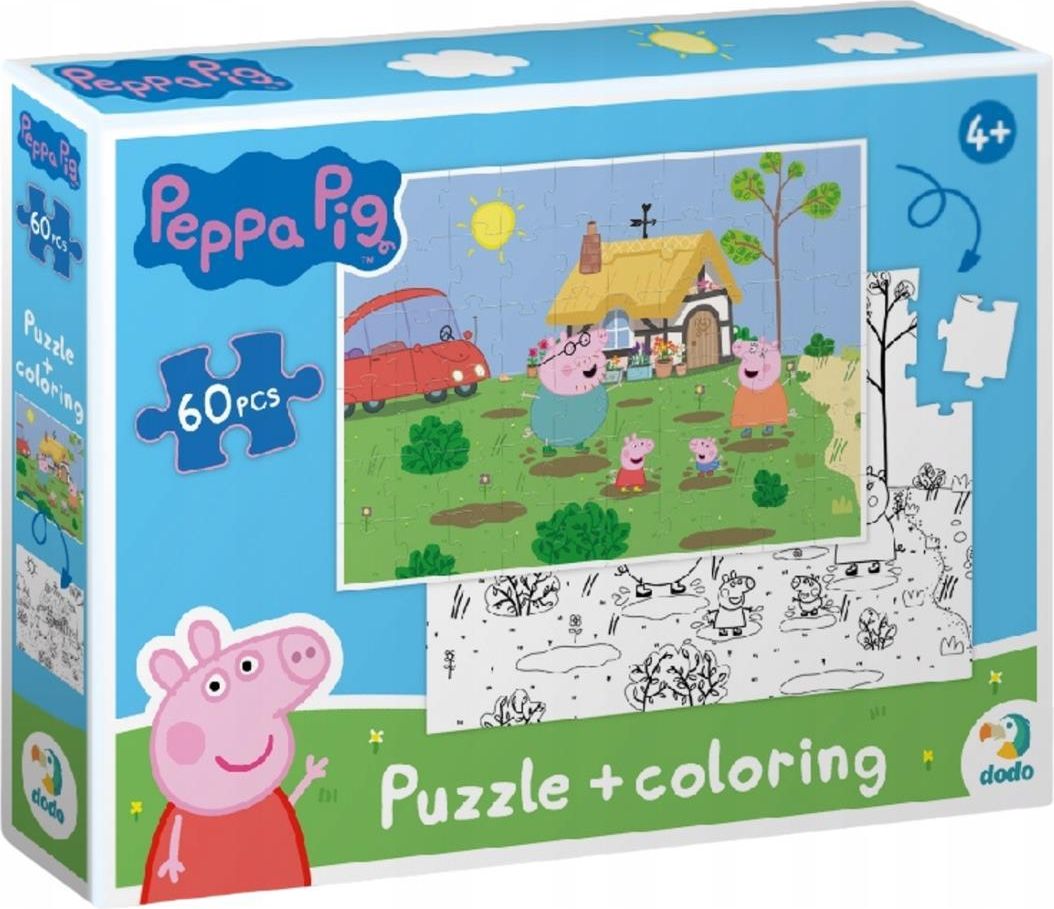 Dodo 60El. Peppa Pig 2 In 1 - Ceny i opinie - Ceneo.pl