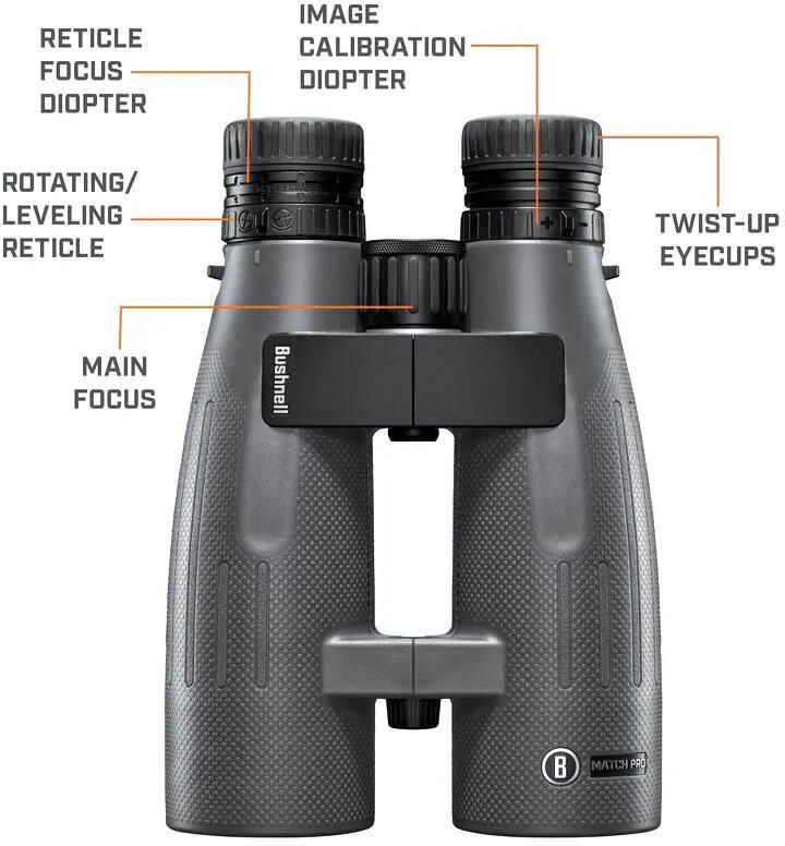 фото Бінокль Bushnell Match Pro ED 15x56