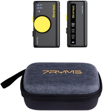 Bezprzewodowy mikrofon 7Ryms iRay DW10 [mini jack 3,5mm + USB-C] CZARNY