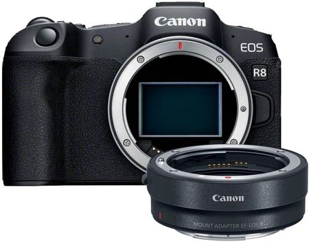 Canon EOS R8 body + Adapter Canon EF-EOS R