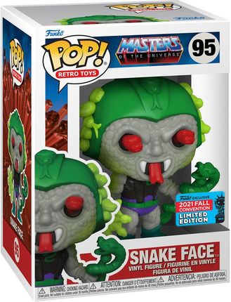 Funko Pop Retro Toys Figurka Kolekcjonerska Masters Of The Universe Snake Face Limitowana Edycja 95