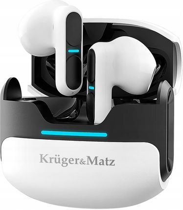 Słuchawki bezprzewodowe douszne Kruger&Matz M8 - białe