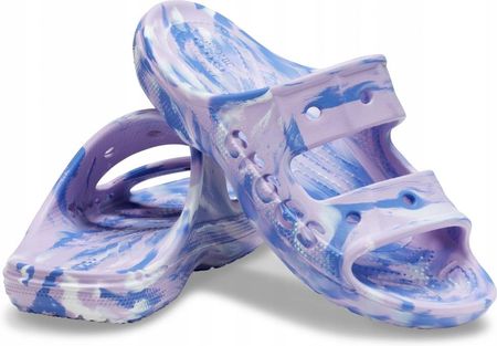 Damskie Buty Klapki Crocs Baya Marbled Sandal 41,5