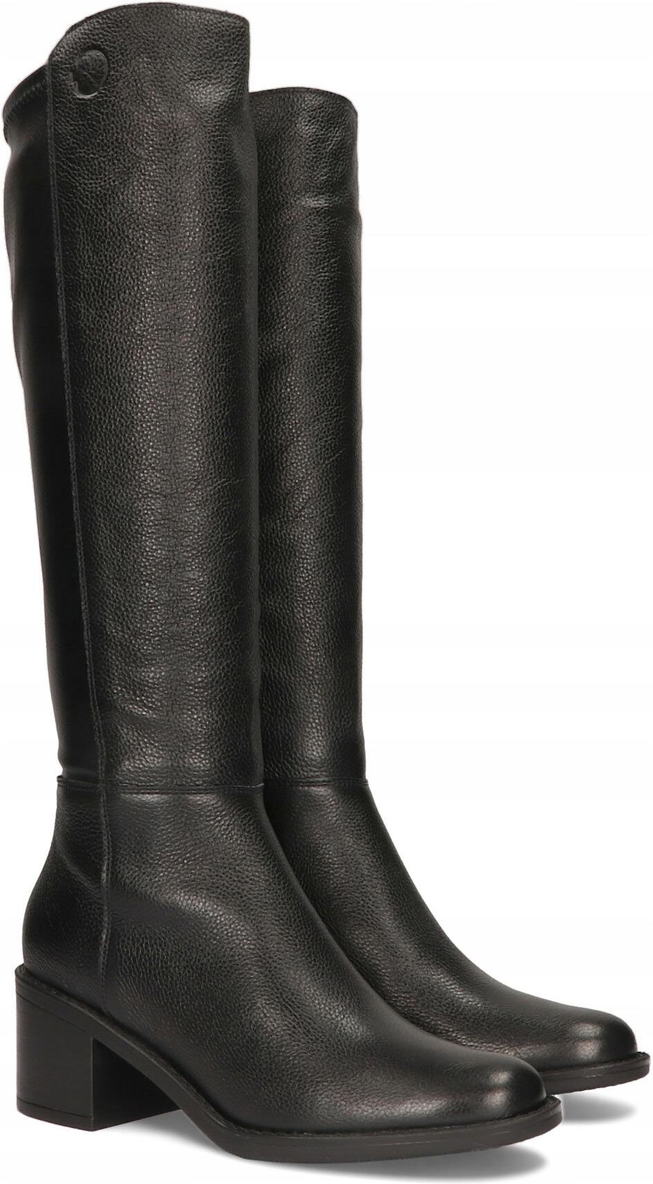 Kozaki damskie Ryłko 5PXP2_V_M_6SEF czarny czarne r. 39 - Ceny i