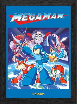 Pixel Frames Plax Mega Man Mr X