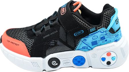 Skechers Game Kicks: Gametronix, Czarny