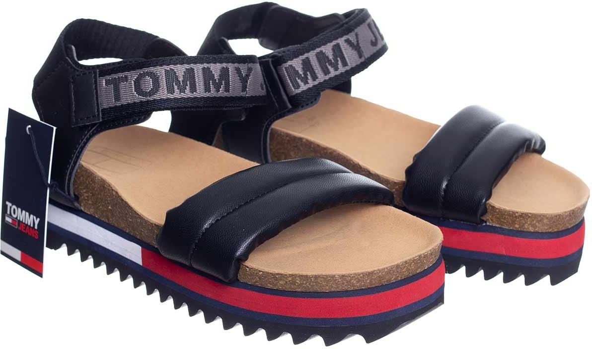 TOMMY HILFIGER BUTY DAMSKIE SANDAŁY FLAG OUTSOLE TOMMY JEANS