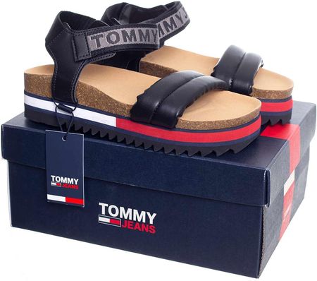 TOMMY HILFIGER BUTY DAMSKIE SANDAŁY FLAG OUTSOLE TOMMY JEANS