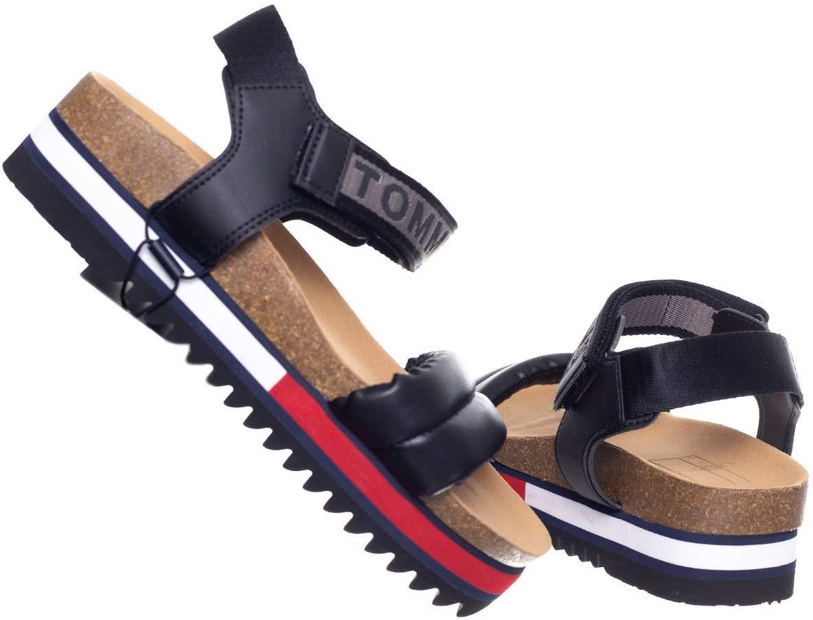 ★YU-122★ TOMMY HILFIGER BUTY DAMSKIE SANDAŁY FLAG OUTSOLE TOMMY JEANS
