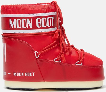 Damskie Buty zimowe Moon Boot Moon Boot Icon Low Nylon 14093400009 – Czerwony