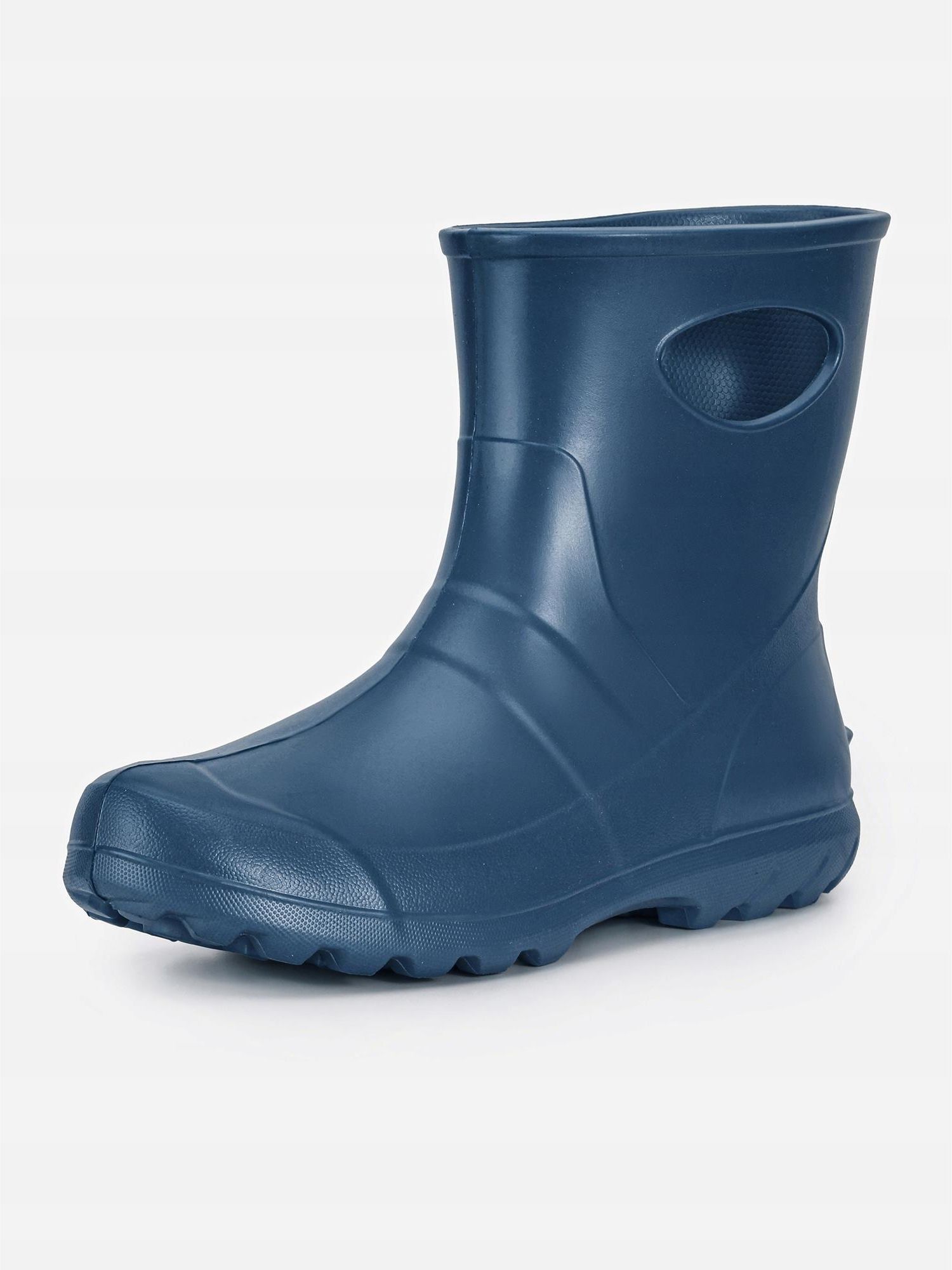 Ladeheid Heren Lichtgewicht EVA Rubberen Regenlaarzen LA-753 (Blauw2727c (Zonder Onderpak), 44 EU