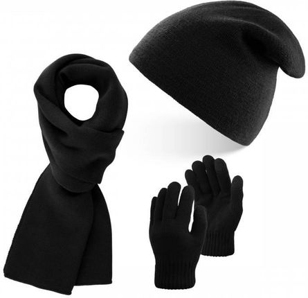 Komplet zimowy męski czapka szalik rękawiczki męski Paolo Peruzzi