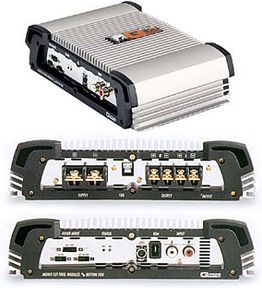 カーオーディオ STEG 45.2 QMOS + STEG 75.2 QMOS STEG 45.2 QMOS + STEG 75.2 QMOS Wzmacniacz samochodowy STEG QM45