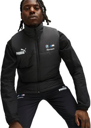 PUMA MĘSKI BEZRĘKAWNIK KAMIZELKA BMW MMS MT7 PADDED VEST CZARNY 621211 01  Rozmiar: M - Ceny i opinie 