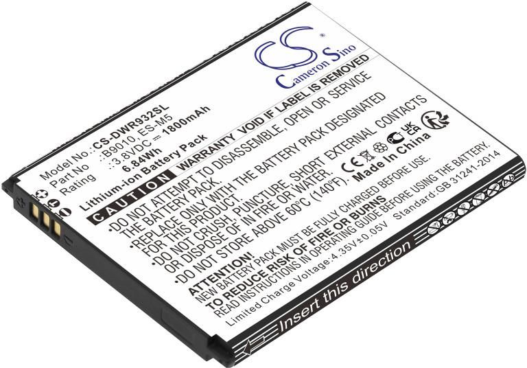 Batterie 3.7V 2.4Ah Li-ion pour HTC A8181
