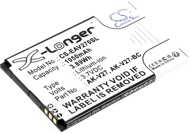 Batteria Per Emporia AK-RL2, 3.7V 1050mAh, Li-Ion, Ricambio Compatibile - 3