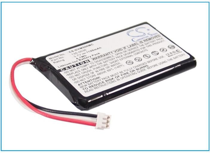 Batteria Al Litio Polimeri Per Navigatore Magellan RoadMate 1220 - 1100mAh, 3,7V, Nero - 5