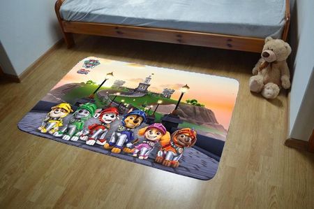 Dywan Dla Dzieci Ultra Miękki Psi Patrol 100X150 - zdjęcie 2