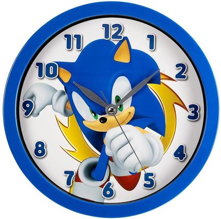Peers Hardy Wall Clock Sonic the Hedgehog Zegar ścienny