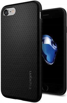 Spigen Liquid Air Etui Do Iphone Se 2022 / Se 2020 / 8 / 7 Czarny