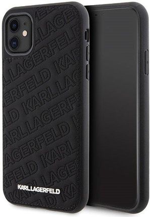 Karl Lagerfeld Klhcn61Pqkpmk Iphone 11 / Xr 6.1" Czarny/Black Hardcase Quilted K Pattern