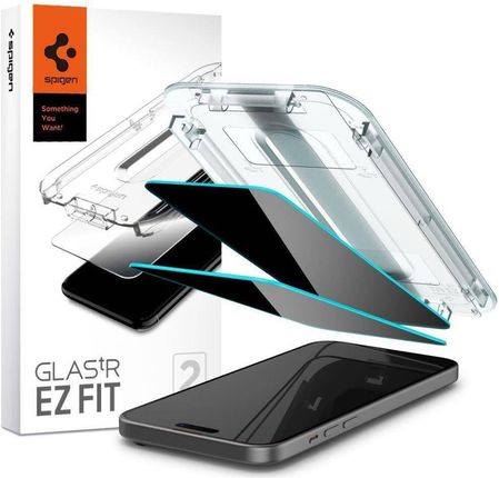 Spigen Glas.Tr 'Ez Fit' 2-Pack Do Iphone 15 Privacy