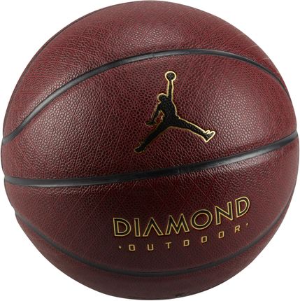 Piłka Do Koszykówki Jordan Diamond Outdoor 8P Pomarańczowy