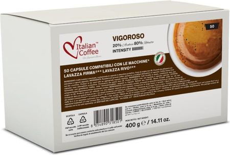 Italian Coffee Vigoroso 50Kaps. Kompatybilnych Z Lavazza Firma