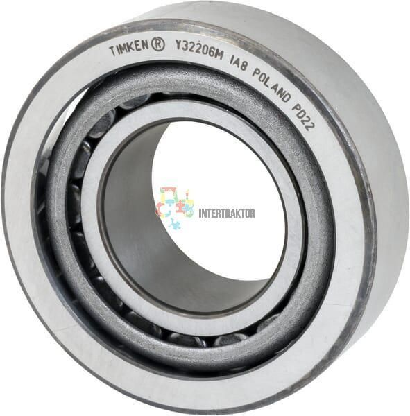 Kegelrollenlager 32206 – 30x62x21,25 Mm, DIN 355/ISO 720, Für Hohe Lasten, Axialbelastung, Temperaturbereich -10 Bis +120°C