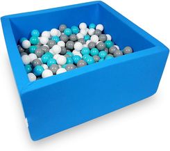 Zdjęcie Mimii Pokrowiec Na Suchy Basen Niebieski 453N 90X90X40Cm - Dzierzgoń