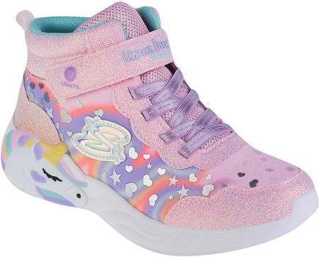 Skechers Lighted Unicorn Dreams Magical Dreamer 302332L-LPMT : Kolor - Różowe, Rozmiar - 34