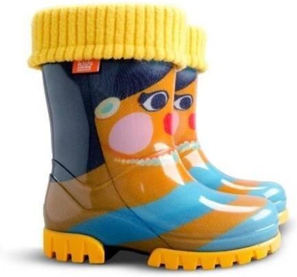 Demar Stormer Lux Stivali Di Gomma Imbottiti Per Bambini – Pile Rimovibile, Suola Antiscivolo – Taglia 30/31 EU, Nero - 3