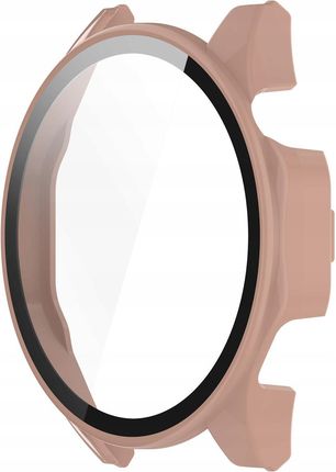 Bizon Etui Case+Glass Watch Do Huawei Watch Gt 4 46 Mm, Różowe
