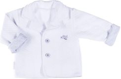 Zdjęcie MARYNARKA CHŁOPIĘCA Z PODSZEWKĄ ELEGANT BIAŁA 80 CM EEVI - Września