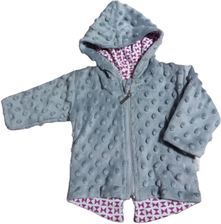 Zdjęcie KURTKA Z KAPTUREM DZIEWCZĘCA BAWEŁNA MINKY 56CM BAMAR - Gostynin