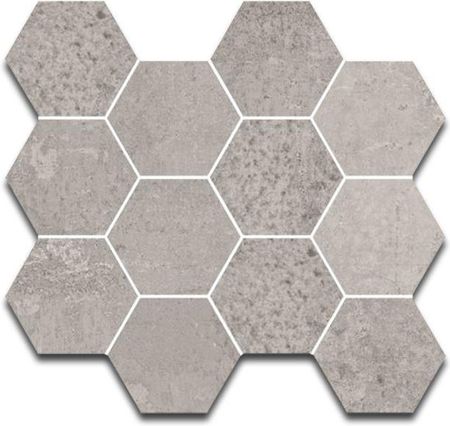 Aparici Metallic Grey Natural Mosaico Hexagonal 28,0x30,0