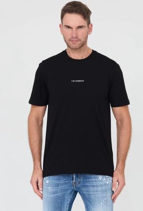 C.P. COMPANY Czarny t-shirts Short Sleeve
