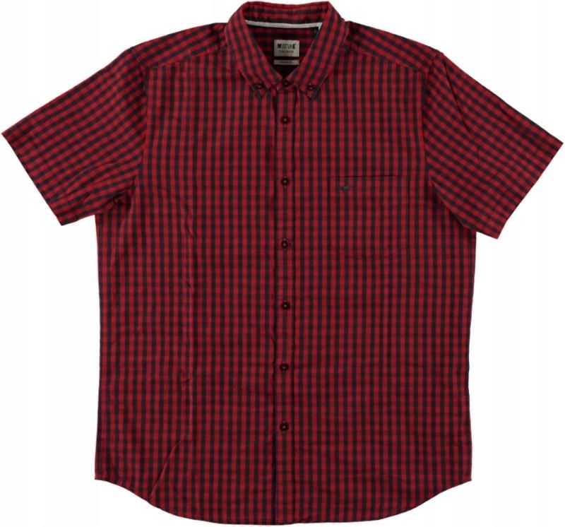 Camicia Uomo Mustang Collin A Quadri Gingham – Cotone, Colletto Sportivo, Taglio Comodo - 4